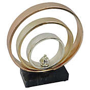 Moe&#39;s Home Collection Gold Bands II Sculpture