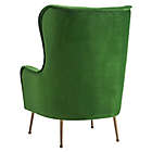 Alternate image 2 for TOV Furniture Ethan Velvet Chair in Green