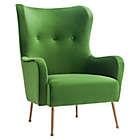 Alternate image 0 for TOV Furniture Ethan Velvet Chair in Green