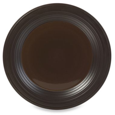 Mikasa&reg; Swirl 14-Inch Round Platter in Chocolate. View a larger version of this product image.