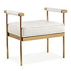 Alternate image 0 for TOV Furniture Diva Faux Leather Bench in White