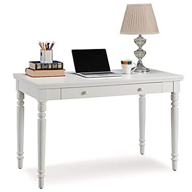 Leick Home Cottage Laptop Desk in White. View a larger version of this product image.