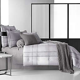 Oscar/Oliver Leighton Full Comforter Set in Grey