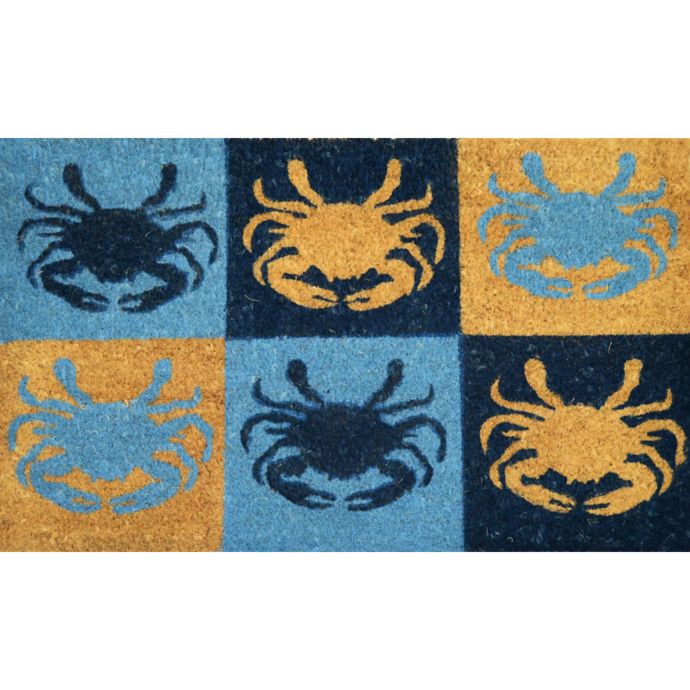 Nature by Geo Crafts Blue Crab 18-Inch x 30-Inch ...