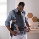 Alternate image 3 for Boppy&reg; ComfyFit&reg; Baby Carrier in Heather Grey