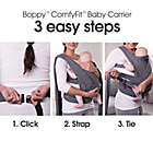 Alternate image 4 for Boppy&reg; ComfyFit&reg; Baby Carrier in Heather Grey