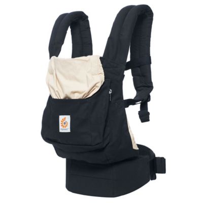 ergobaby black and camel