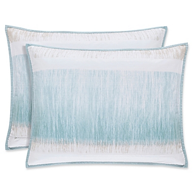 Oscar/Oliver Vince Standard Pillow Sham in Aqua. View a larger version of this product image.