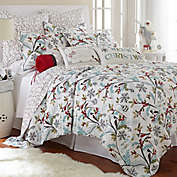 Levtex Home Miracle Reversible King Quilt Set in White/Blue
