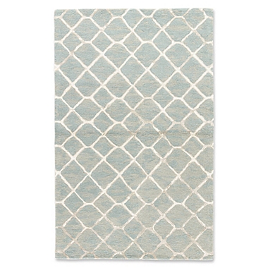 Jaipur Totten 5-Foot x 8-Foot Area Rug in Blue. View a larger version of this product image.