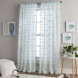 Aqua Curtains Bed Bath Beyond