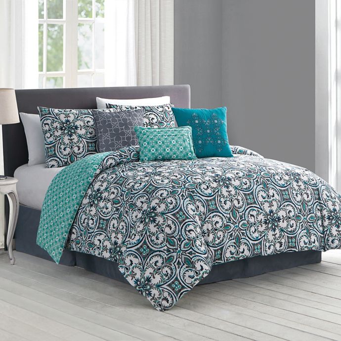 Avondale Manor Regan Reversible Comforter Set Bed Bath Beyond