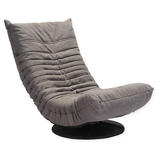 Alternate image 1 for Zuo® Down Low Swivel Chair