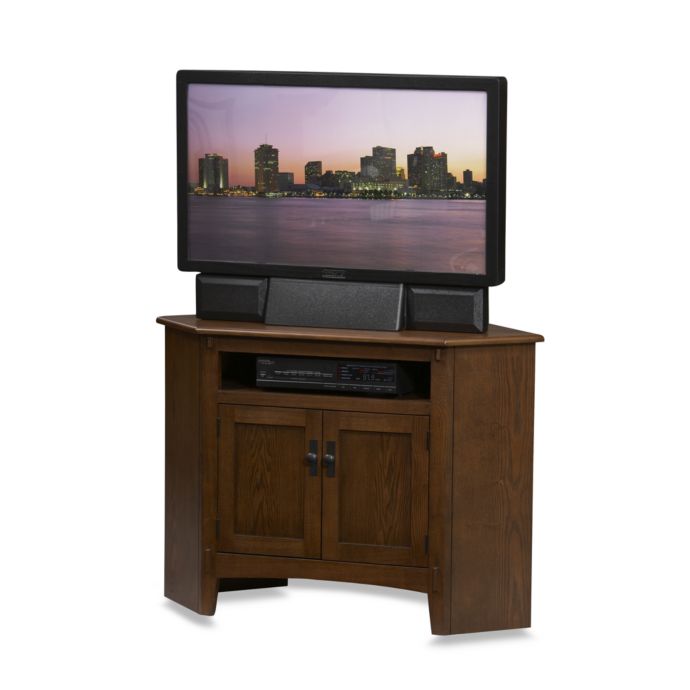 Linon Mission Style Corner Tv Stand Bed Bath Beyond