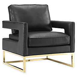 TOV Furniture Avery Leather Club Chair