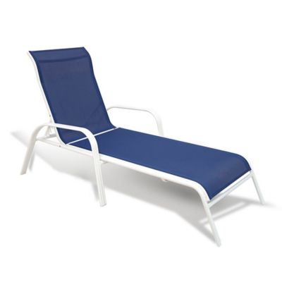 Never Rust Aluminum Sling Chaise Lounge