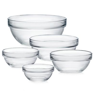 microwavable glass bowls with lids