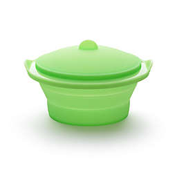 L?ku? 2.65 qt. Collapsible Steamer in Green