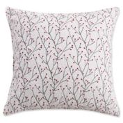 Levtex Home Miracle European Pillow Shams in Red/White (Set of 2)