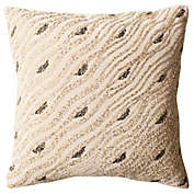 Safavieh Silver Mint Sparkles Square Throw Pillow in Beige/Green