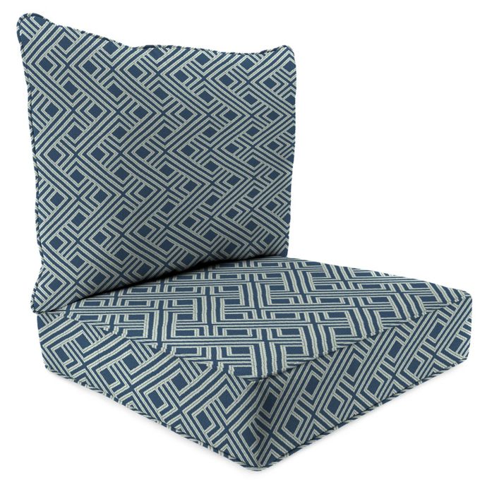 24-Inch x 24-Inch 2-Piece Deep Seat Chair Cushion in Sunbrella ...