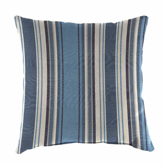 20Inch Square Outdoor Throw Pillow in Sunbrella® Aynovack Nautical