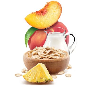 Sprout&reg; 3.5 oz. Stage 2 Peach Organic Oatmeal with Coconut Milk and Pineapple. View a larger version of this product image.