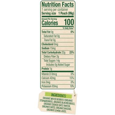 Sprout&reg; 3.5 oz. Stage 2 Mixed Berry Organic Oatmeal. View a larger version of this product image.