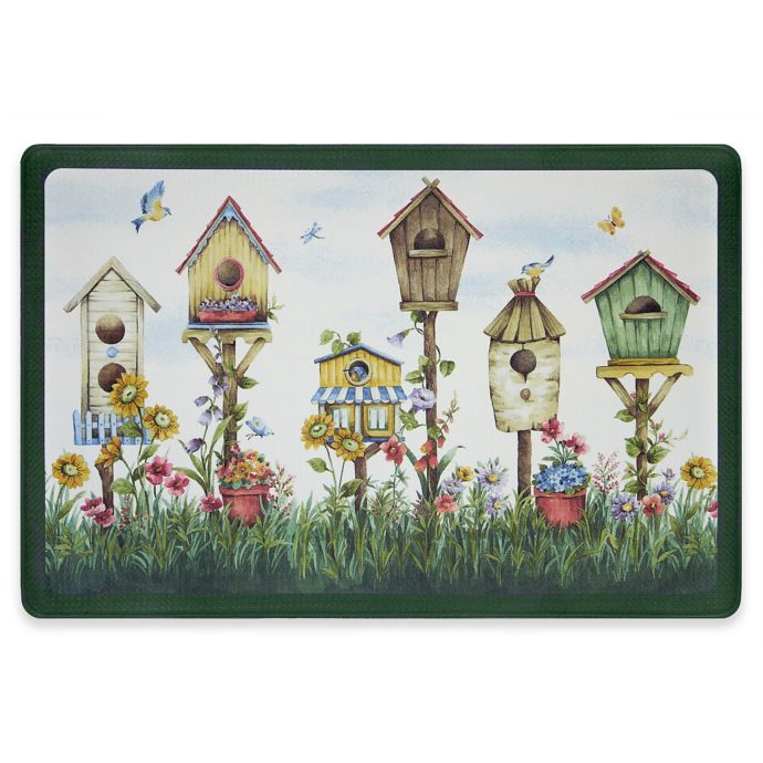 Home Sweet Home 30 Inch X 18 Inch Anti Fatigue Kitchen Floor Mat