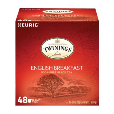 Twinings of London&reg; English Breakfast Tea Value Pack Keurig&reg; K-Cup&reg; Pods 48-Count