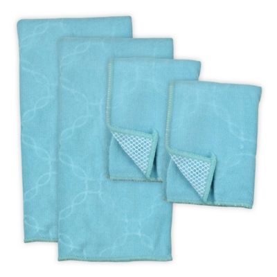 light blue kitchen towels