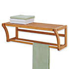 Alternate image 0 for Neu Home Lohas Bamboo Wall Mounted Shelf with Towel Bar