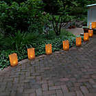 Alternate image 3 for 10-Count Plastic Luminaria Lantern in Tan