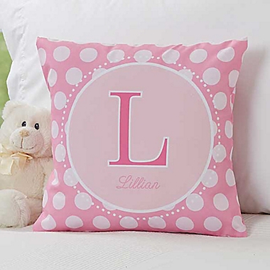Her Name 14-Inch Square Throw Pillow. View a larger version of this product image.