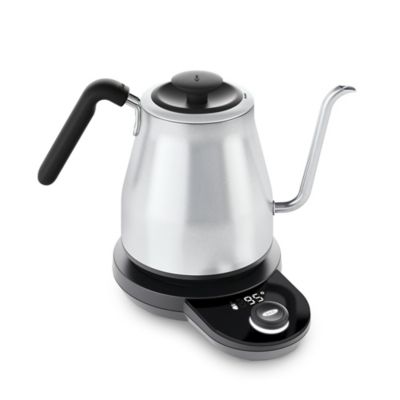 white gooseneck kettle