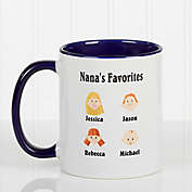 Character Collection Grandparent 11 oz. Coffee Mug in Blue/White