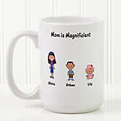 Character Collection 15 oz. Coffee Mug in White