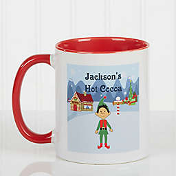 Family Character 11 oz. Coffee Mug in Red