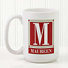 Alternate image 0 for Letter Perfect 15 oz. Coffee Mug in White