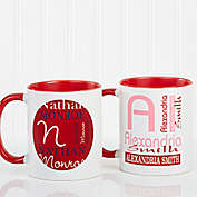 Personally Yours 11 oz. Coffee Mug in Red
