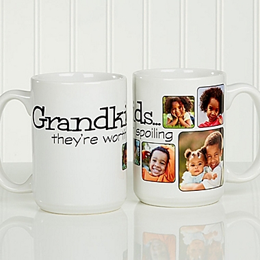 They&#39;re Worth Spoiling 15 oz. Coffee Mug in White. View a larger version of this product image.