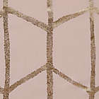 Alternate image 1 for Intelligent Design Raina Metallic Shower Curtain in Pink