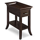 Alternate image 0 for Leick Home Tray Edge Chairside Table in Chocolate Cherry