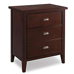 Leick Home Laurent Side Table in Chocolate