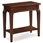 Alternate image 0 for Leick Home Stratus Narrow Chairside Table with Chocolate Cherry Finish