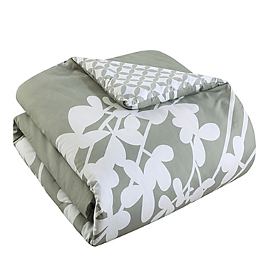Chic Home Sire 7-Piece Reversible King Comforter Set in Grey. View a larger version of this product image.