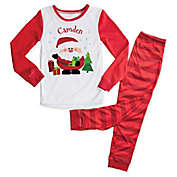 Santa Size 2T 2-Piece Pajama Set in Red