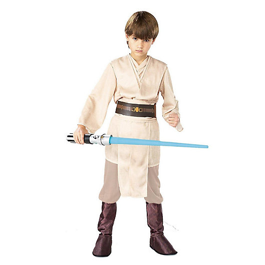 Alternate image 1 for Star Wars: Jedi Deluxe Child's Halloween Costume
