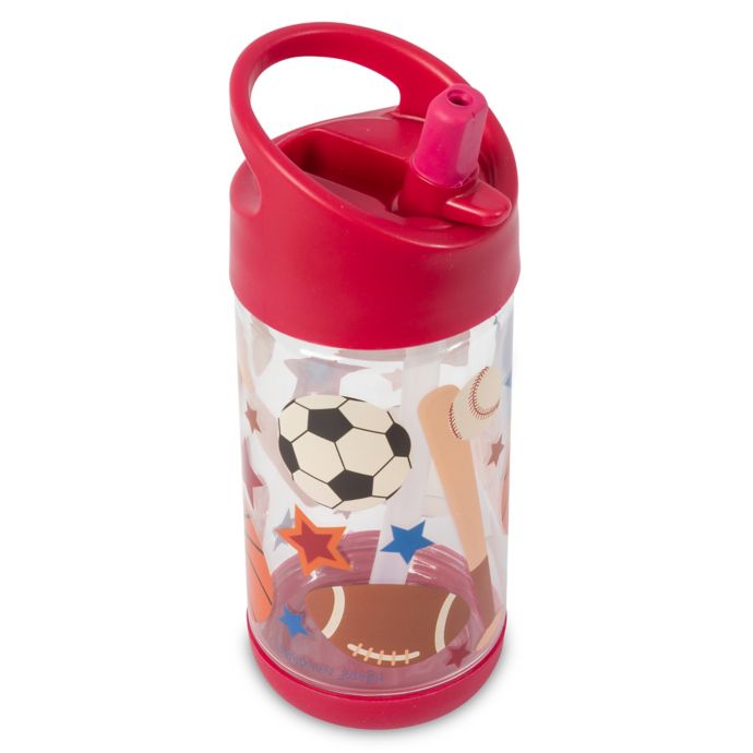 Stephen JosephÂ® 10 oz. Sports Flip-Top Water Bottle | buybuy BABY