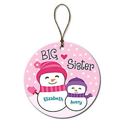 Big Sister and Little Sister Christmas Ornament